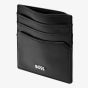 BOSS Classic Smooth Black Card Holder Wallet HLC403A