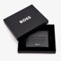 BOSS Classic Smooth Black Card Holder Wallet HLC403A