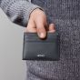 BOSS Classic Smooth Black Card Holder Wallet HLC403A