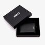BOSS Classic Smooth Black Folding Card Holder Wallet HLE403A