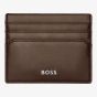 BOSS Classic Smooth Brown Card Holder Wallet HLC403Y