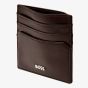 BOSS Classic Smooth Brown Card Holder Wallet HLC403Y
