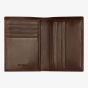 BOSS Classic Smooth Brown Folding Card Holder Wallet HLE403Y