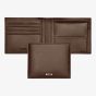BOSS Classic Smooth Brown Coins Wallet HLM403Y