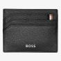 BOSS Iconic Black Card Holder Wallet HLC421A