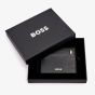 BOSS Iconic Black Card Holder Wallet HLC421A