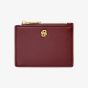 BOSS Signature Lady Burgundy Card Holder Purse HEK616R