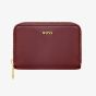 BOSS Signature Lady Burgundy Money Purse HEM616R