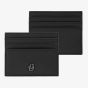 BOSS Double B Saffiano Black Card Holder Wallet HLC526A
