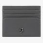 BOSS Double B Saffiano Grey Card Holder Wallet HLC526H