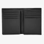 BOSS Double B Saffiano Black Card Holder With Flap HLF526A