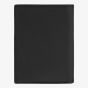 BOSS Double B Saffiano Black Card Holder With Flap HLF526A