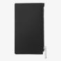 BOSS Classic Smooth Black Zip Card Holder Wallet HLK503A