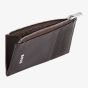 BOSS Classic Smooth Brown Zip Card Holder Wallet HLK503Y