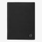 BOSS Double B Saffiano Black Passport Holder HLP526A