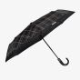 BOSS Checkered Black Pocket Umbrella HUF624A