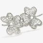 Sterling Silver Lace Stud Earrings 322-AG-1