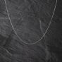 Second Hand 9ct White Gold Fine 18 Inch Curb Chain 41011165