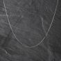 Second Hand 9ct White Gold Fine 18 Inch Curb Chain 41011166