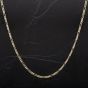 Second Hand 9ct Yellow Gold 22 Inch Figaro Link Chain 4101520