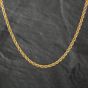 Second Hand 9ct Yellow Gold 20 Inch Rope Chain 41021163