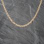 Second Hand 9ct Yellow Gold 19 Inch Rope Chain 41021384