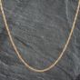 Second Hand 9ct Yellow Gold Twisted 20 Inch Foxtail Chain 41021420