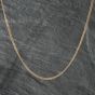 Second Hand 9ct Yellow Gold 19 Inch Curb Chain 41021453