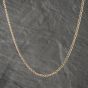 Second Hand 9ct Yellow Gold 19 Inch Curb Chain 41021510