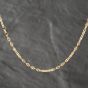Second Hand 9ct Yellow Gold Diamond Cut 18 Inch Anchor Chain 41021533