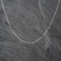 Second Hand 9ct White Gold 19 Inch Curb Chain 41021546