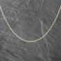 Second Hand 9ct Yellow Gold 18 Inch Prince Of Wales Chain 41021563