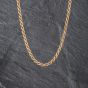 Second Hand 9ct Yellow Gold 16 Inch Rope Chain 41021588