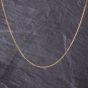 Second Hand 9ct Yellow Gold 18 Inch Curb Chain 41021658