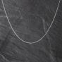 Second Hand 18ct White Gold Fine 20 Inch Curb Chain 41021694