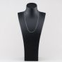Second Hand 18ct White Gold Fine 20 Inch Curb Chain 41021694