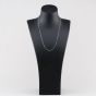 Second Hand 18ct White Gold Fine 20 Inch Curb Chain 41021695