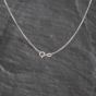Second Hand 9ct White Gold 18 Inch Curb Chain 41021755