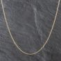 Second Hand 18ct Yellow Gold 18 Inch Trace Chain 4102257