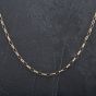 Second Hand 9ct Yellow Gold 24 Inch Oval Belcher Link Chain 4102764