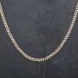 Second Hand 9ct Yellow Gold 18 Inch Flat Curb Chain 4102806