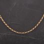 Second Hand 9ct Yellow Gold 18 Inch Belcher Chain 4103799