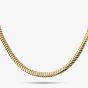 Second Hand 18ct Two Colour Gold Reversible 17 Inch Bar Chain 41041112