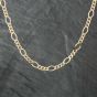 Second Hand 9ct Yellow Gold 18 Inch Figaro Chain 41041140