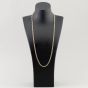 Second Hand 9ct Yellow Gold Loop & Oval 28 Inch Rope Chain 41041171