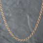 Second Hand 9ct Yellow Gold 18 Inch Rope Chain 41041250