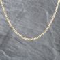 Second Hand 9ct Yellow Gold 18 Inch Trace Chain 41041269