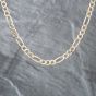 Second Hand 9ct Yellow Gold 18 Inch Figaro Chain 41041270