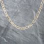 Second Hand 9ct Yellow Gold 20 Inch Figaro Chain 41041271