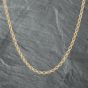 Second Hand 9ct Yellow Gold 21 Inch Prince Of Wales Chain 41041289